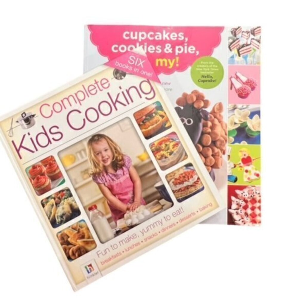 🛍️2 for‎ $25 Sale🛍️ Book Cooking with Kids Cupcakes, Cookies and Pie, Oh My
